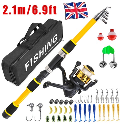 Telescopic rod reel - 2.1m, combo