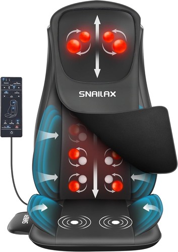 Snailax massage chair pad - massage,