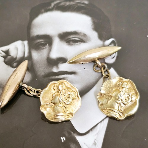 Antique art nouveau belle - nouveau,