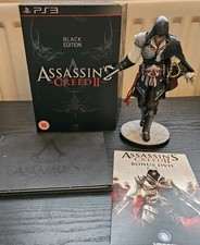 Assassin's Creed 2 Black Edition Ezio Statue Figure, Art Book & DVD **NO GAME**