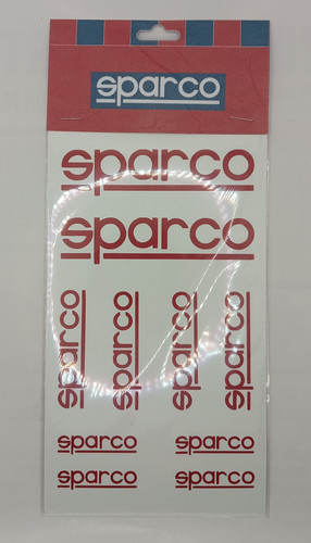 Sparco vinyl decal - x,