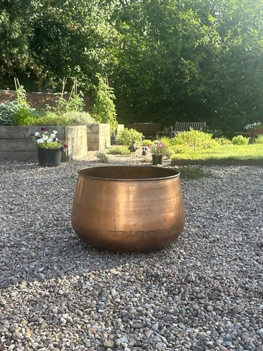 Huge vintage copper - huge, circular