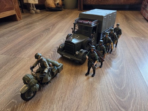 Ww2 german truck 18 scale - ww2,