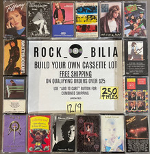 ALL $5 80's-90's ROCK POP BUY