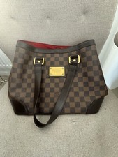 Louis Vuitton Hampstead Shoulder Bag PM Brown Canvas