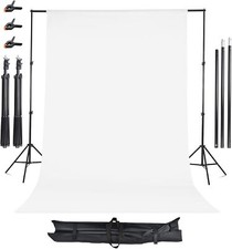 2M Backdrop Stand KIT Studio Green Background Support White Screen Photography