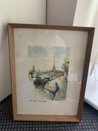 Lucien delanie vintage framed - lucien,