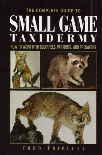 Triplett todd taxidermy book - todd,