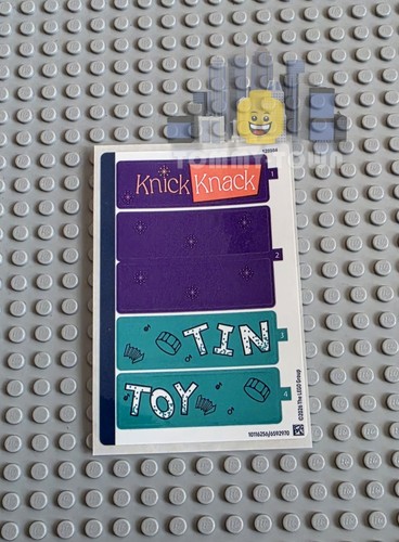 Lego disney sticker sheet only - disney,