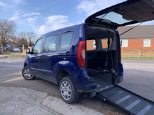 Gowrings Wheelchair Accessible Vehicle Fiat Doblo 2017 Blue
