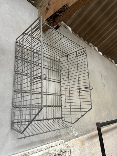 Vintage large zinc metal - large,