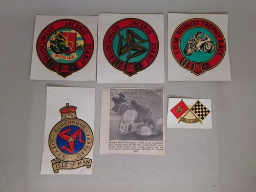 Vintage c1970 isle man tt - vintage, of