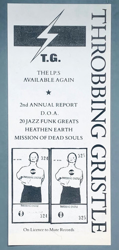 Throbbing gristle 1983 - gristle,