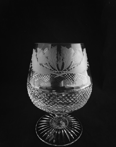 Edinburgh crystal thistle - crystal, 10oz