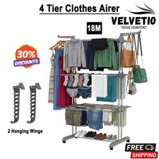 Foldable clothes airer rack - foldable,