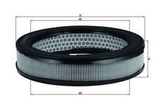 Air Filter MAHLE Fits NISSAN