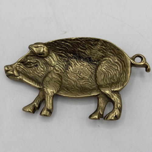Vintage solid brass - vintage, wall