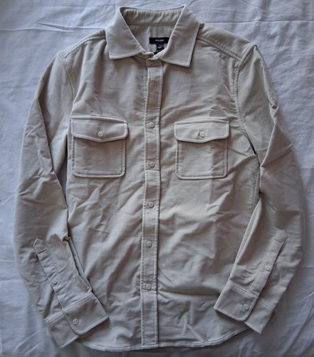 Reiss corduroy shirt beige - corduroy,