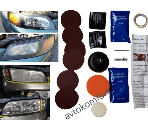 Headlight restoration kit - 1x,