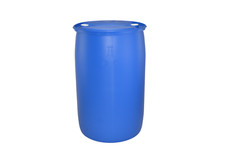 Water Tank 220 Litre Tight Head Blue Plastic Drum Container
