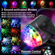 10W Party Magic Ball Light LED DJ Club Stage Lights Party Disco RGB Rotating