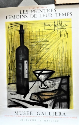 Poster bernard buffet ville - poster,