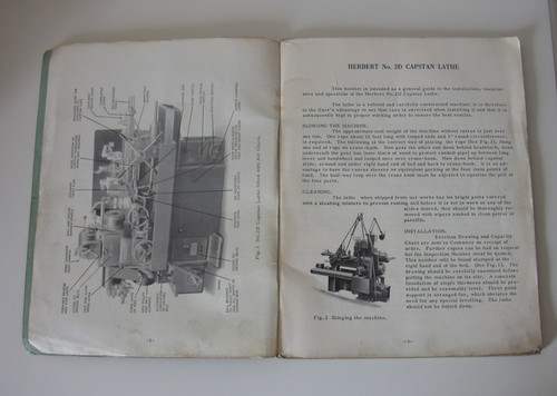 Herbert capstan lathe - no,