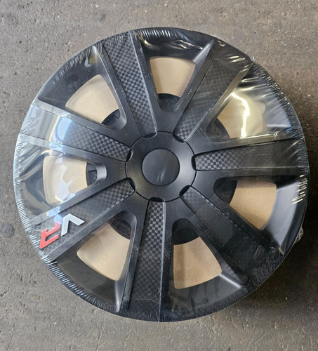 Car wheel trims - , black