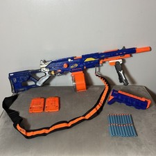Nerf N-Strike Longstrike CS-6 Sniper Rifle + Darts And Accessories