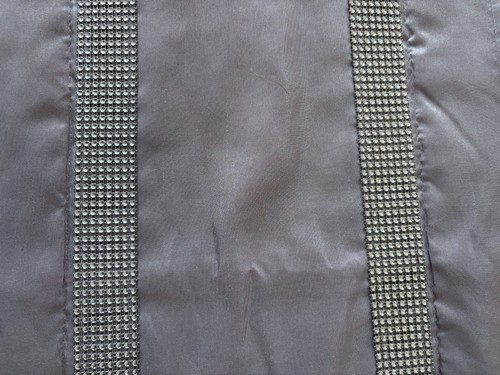 Silver bed runner with - silver,