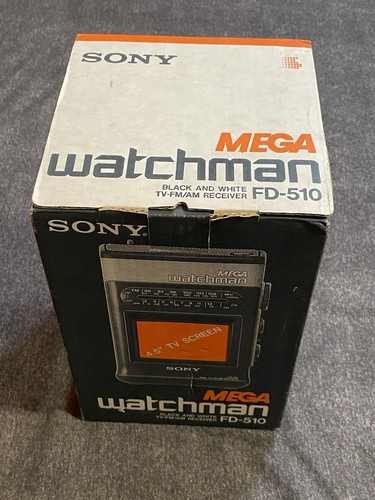 Sony mega watchman portable - sony,