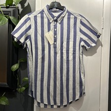 GANT windblown madras pullover marine gant Women’s Medium BNWT