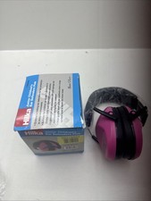 Junior Children's Ear Defenders Noise Reduction Lightweight Ear Muffs SNR27 Pink