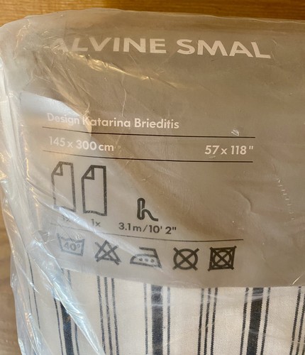 Ikea alvine smal ticking - alvine,