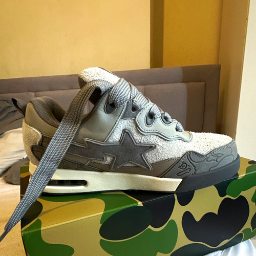 Bathing ape bape sta grey - a,