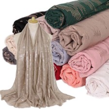 Women Ladies Scarf Glitter