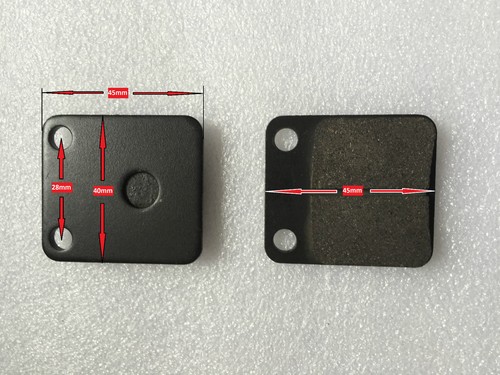 Buggy rear brake - pads, gt150