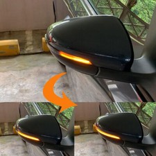 Pair Dynamic LED Mirror Turn