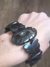 Antique Victorian Whitby Jet