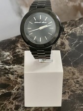 Mens Black Dice Watch Quartz