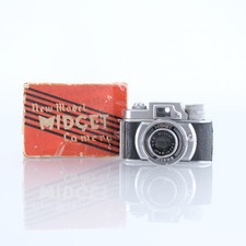 Misuzu Shokia Midget Subminiature Film Camera Vintage 16mm Miniature Japan Boxed