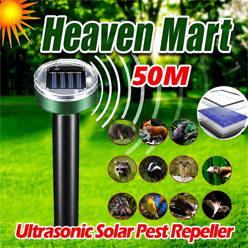 Ultrasonic solar cat - ultrasonic, dog