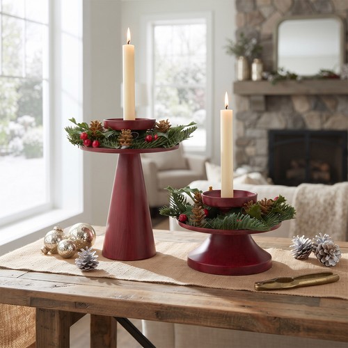 2pcs set christmas - 2pcs/set, wreath