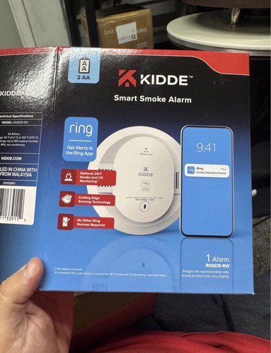 Kidde battery powered ring - battery-powered,