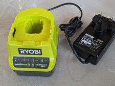 Ryobi 18V ONE+™ Compact Battery Charger Genuine Ryobi Charger,  UK Plug