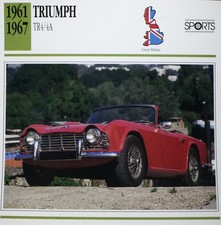 TR4 TR 4 Triumph Car Picture