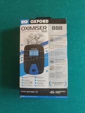 OXFORD 900 ANNIVERSARY OXIMISER UK BATTERY CHARGER MOTORCYCLE OPTIMISER