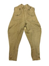 WW1 Canadian CEF Khaki Cotton Drill Riding Breeches Trousers Pants
