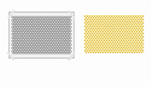 Hexagon honeycomb small - hexagon,