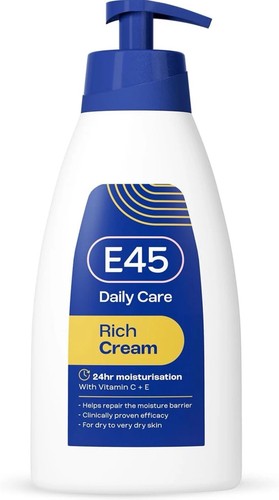 E45 daily care rich cream - care,